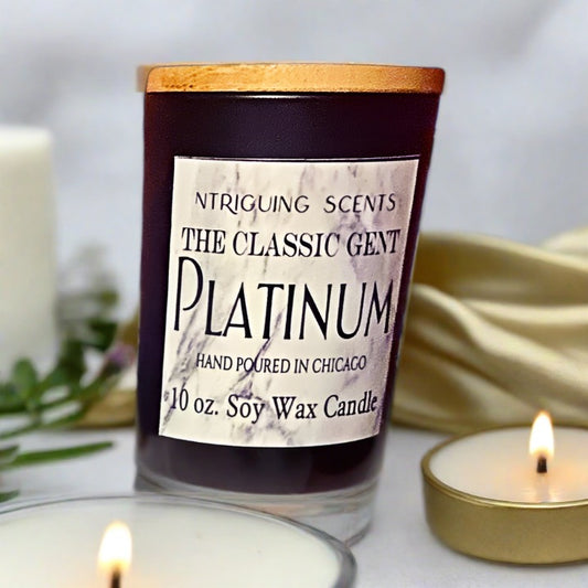 PLATINUM (10 oz. Soy Wax Luxury Scented Candle)